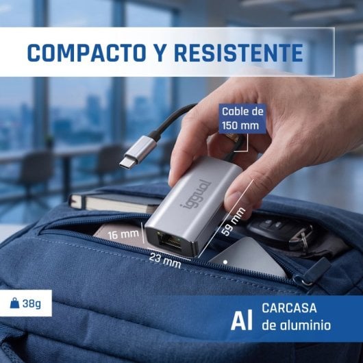Même adaptateur Gigabit IGG317693 USB-C vers RJ-45