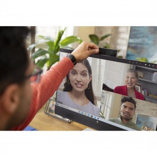 Monitor HP E24mv G4 23.8" FullHD 60Hz IPS Webcam 5MP Altoparlanti Microfono Ergonomico