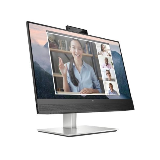 Monitor HP E24mv G4 23.8" FullHD 60Hz IPS Webcam 5MP Altoparlanti Microfono Ergonomico