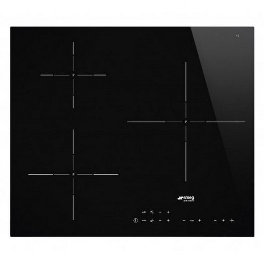 Smeg SEI5632D Placa de Indução 3 Zonas Vidro Preto