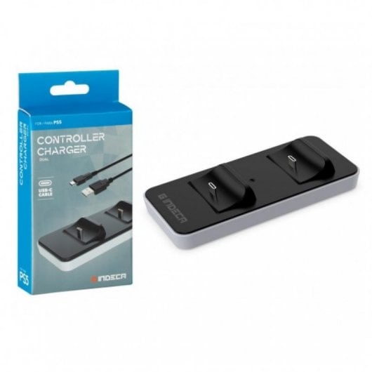 Indeca Double chargeur pour manettes PS5