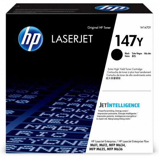 Tóner Original HP 147Y Alta Capacidad Color Negro