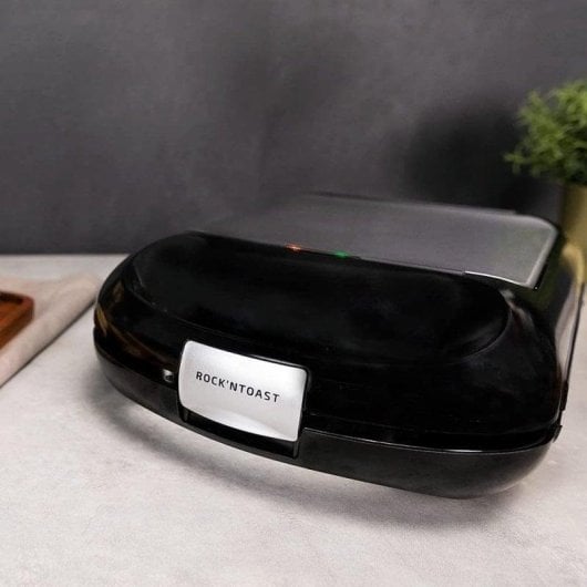 Sandwichera Cecotec Rock'nToast Family 1500W Acier Inox Capacite 4 Sandwichs