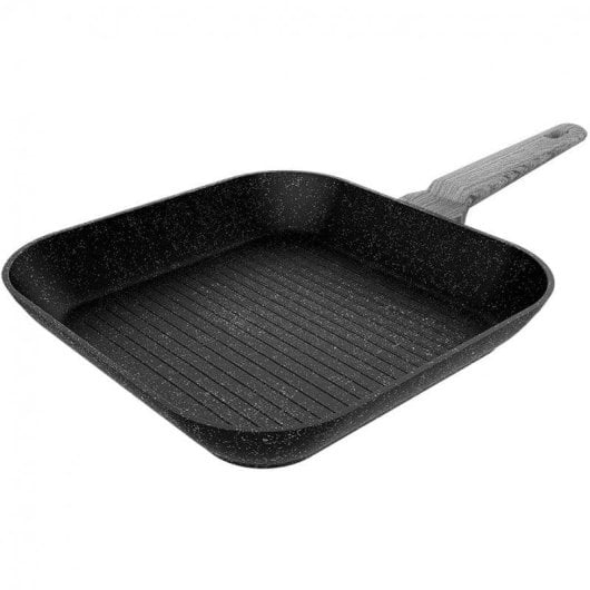 Grillpfanne Cecotec Polka Exclusive Wood&Rock 28cm Aluminium Induktion Antihaft