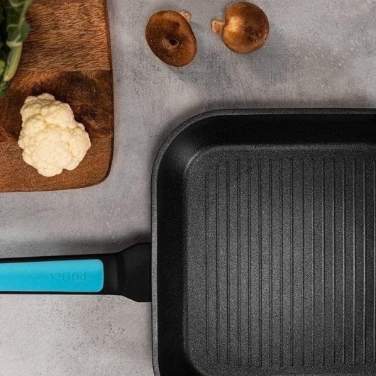 Grillpfanne Cecotec Polka Platinum 28 Grill Thunder 28 cm Aluminium Teflon