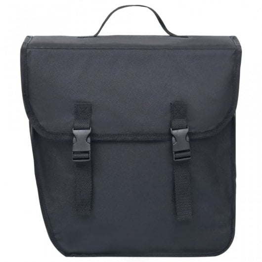 VidaXL Bolsa para Bicicleta 21L Negra