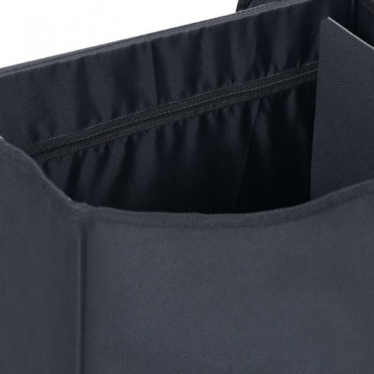 VidaXL Bolsa para Bicicleta 21L Negra