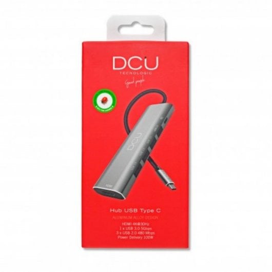 DCU Tecnologic Hub USB-C HDMI 4K/USB 3.0/USB 2.0