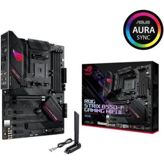 Motherboard ASUS ROG Strix B550-F Gaming WiFi II AMD B550 AM4 DDR4 ATX WiFi 6E RGB