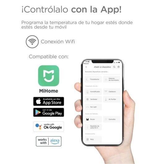 Xiaomi Smartmi Convector Heater 1S Calefactor Eléctrico Inteligente 2200W