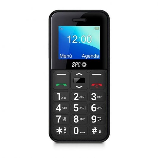 SPC Fortune 2 Pocket Edition Senioren-Mobiltelefon schwarz