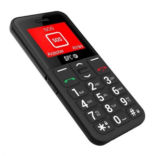 SPC Fortune 2 Pocket Edition Senioren-Mobiltelefon schwarz