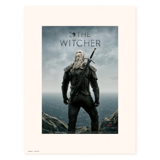 Erik The Witcher – Kunstdruck rückwärts, 40 x 30 cm