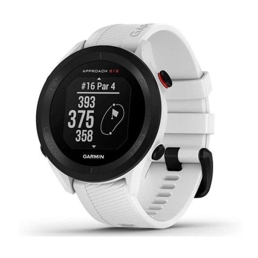Garmin Approach S12 GPS Bluetooth 44mm MIP Weiß Einheitsgröße Wasserdicht 5ATM