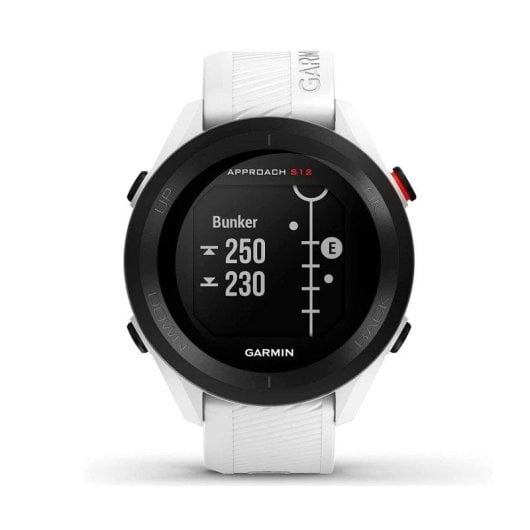 Garmin Approach S12 GPS Bluetooth 44mm MIP Weiß Einheitsgröße Wasserdicht 5ATM