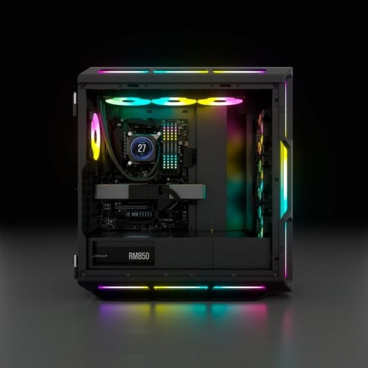 Corsair iCUE 5000T RGB Verre Trempé USB 3.0 Noir