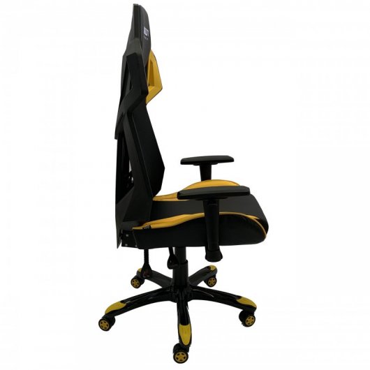 Astan Hogar Stream Team Silla Gaming Ergonómica Negra/Amarilla