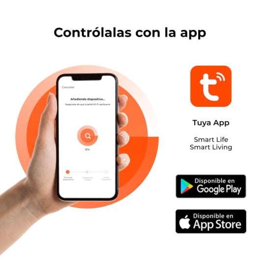 Bandes LED à bulles RVB ColorLED Mobile Tech avec télécommande 10 m