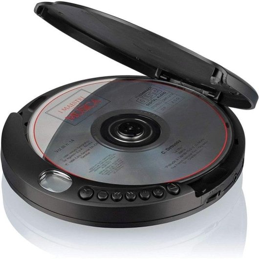 Tragbarer CD-Player Roadstar PCD-498MP/BK Schwarz MP3 LCD Batteriebetrieb