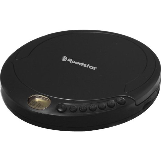 Tragbarer CD-Player Roadstar PCD-498MP/BK Schwarz MP3 LCD Batteriebetrieb