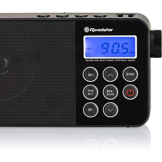 Roadstar TRA-2340PSW Rádio Portátil Preto