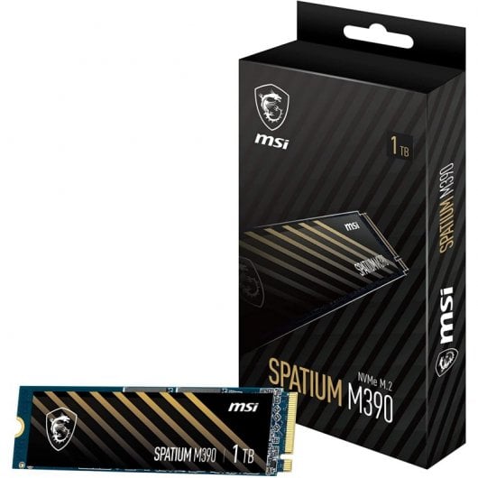 MSI Spatium M390 SSD 1 To M.2 NVMe PCIe Gen3x4