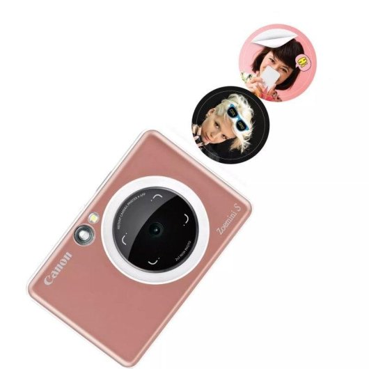 Carta Fotografica Zink Canon ZP2030-2C-20 per Stampa Circolare 20 Fogli