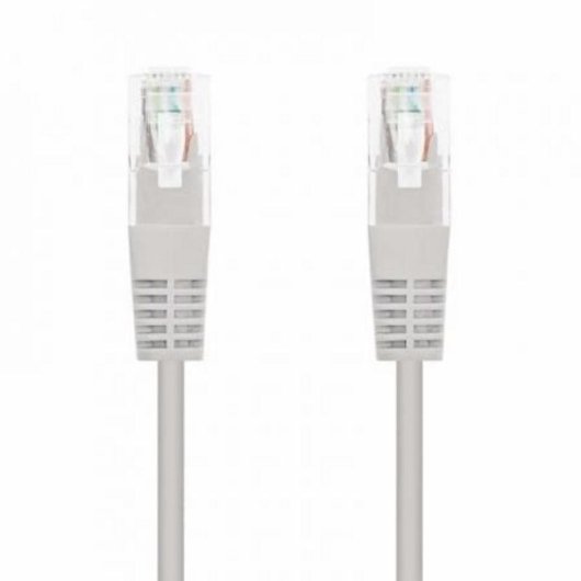 Cable de Red Latiguillo Nanocable Cat6 UTP RJ45 25 cm Gris