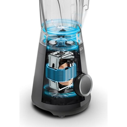 Batidora de vaso Bosch MMB6141B VitaPower Serie 4 1200W Preto