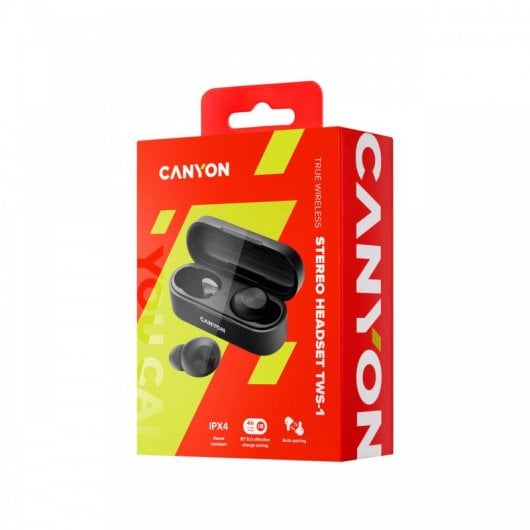Cuffie Bluetooth Canyon TWS-1 nere