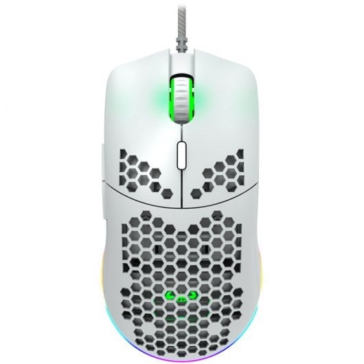Mouse da gioco ottico Canyon Puncher RGB 4200 DPI Bianco