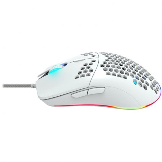 Mouse da gioco ottico Canyon Puncher RGB 4200 DPI Bianco