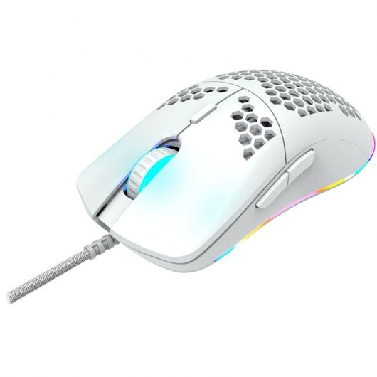 Mouse da gioco ottico Canyon Puncher RGB 4200 DPI Bianco