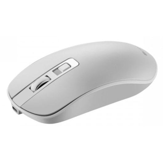 Mouse ottico wireless ricaricabile Canyon MW-18 1600 DPI Bianco perla