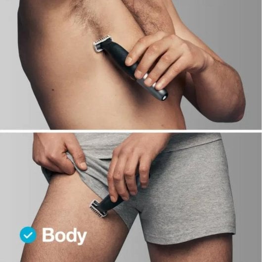 Bodygroomer Braun Series X XT5100 Kabellos Nass- und Trockenrasur 5 Aufsteckkämme