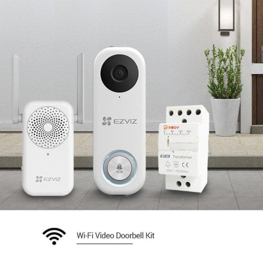 EZVIZ DB1C Kit de Timbre con Vídeo Wi-Fi Resolución 1080P
