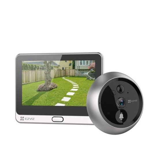 EZVIZ-DP2C-Mirilla-Inteligente-de-Puerta-con-Pantalla-LCD-4.3"