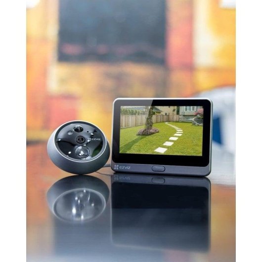 Olho Mágico Digital WiFi EZVIZ DP2C Tela 4,3" 155° Visão Noturna