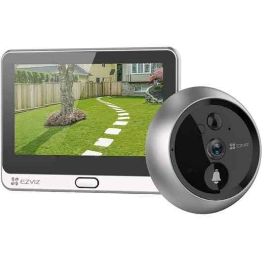 Olho Mágico Digital WiFi EZVIZ DP2C Tela 4,3" 155° Visão Noturna