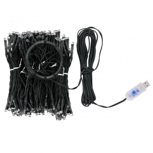 vidaXL Baumbeleuchtung mit 500 kaltweißen LEDs 500 cm Innen/Außen