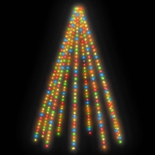VidaXL Réseau de Lumières pour Sapin de Noël 400 Couleurs LED 400cm