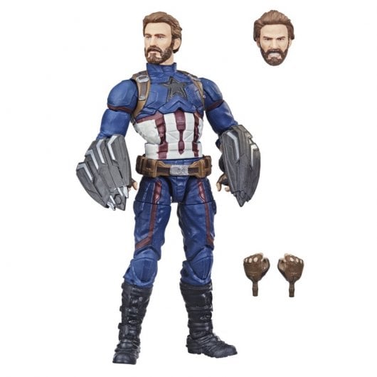 Hasbro Original Marvel Legends Series Capitán América Figura