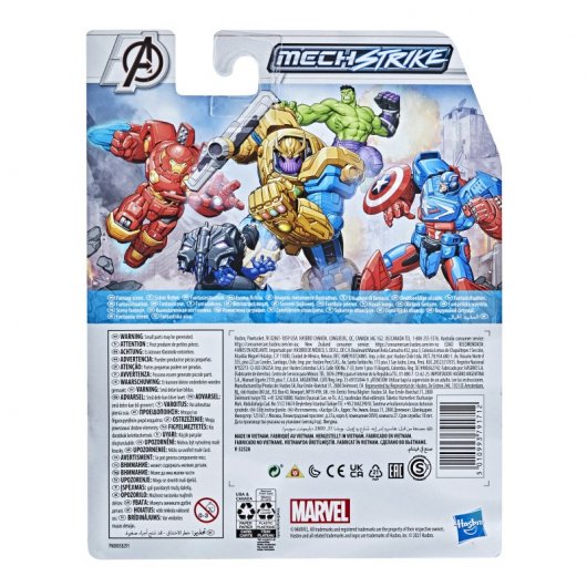Hasbro Original Avengers Mech Strike Capitán América Figura