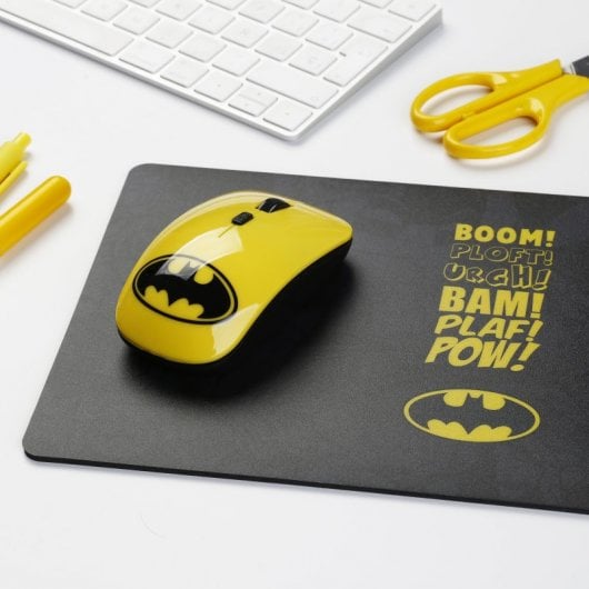 Confezione mouse wireless Disney Batman 1600 DPI + tappetino per mouse