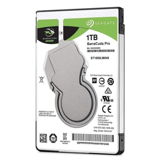 Seagate Barracuda Pro 2.5" 1TB SATA III ricondizionato