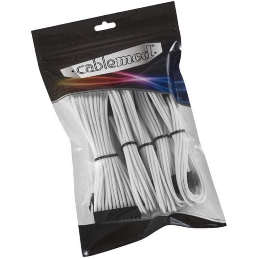 CableMod Classic ModMesh Extensión de Cables Kit 8+6 Series Blanco