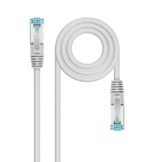 Cavo di Rete RJ45 SFTP Cat.7 AWG26 10m Grigio Nanocable