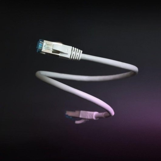 Cavo di Rete RJ45 SFTP Cat.7 AWG26 10m Grigio Nanocable