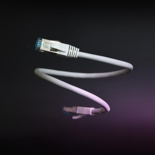 Cavo di Rete RJ45 SFTP Cat.7 AWG26 10m Grigio Nanocable