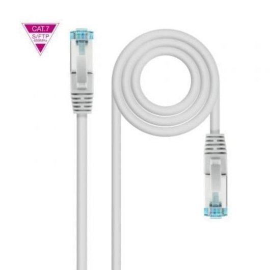 Cavo di Rete RJ45 SFTP Cat.7 AWG26 10m Grigio Nanocable